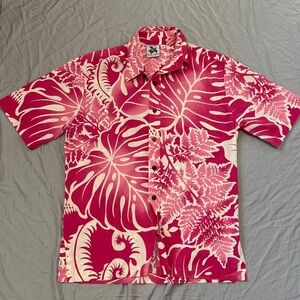 Tropical Pink Hawaiian Shirt